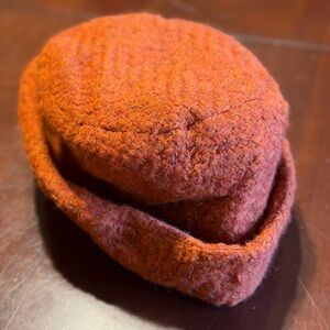 Elegant Rust Women's Hat